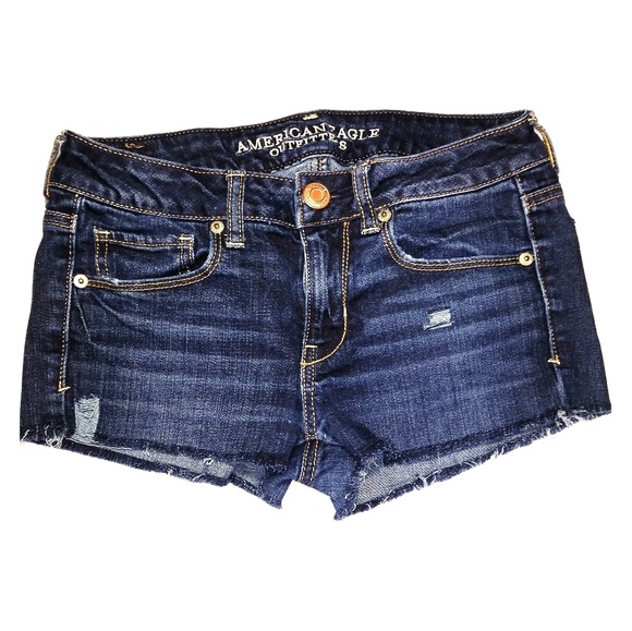 American Eagle Outfitters Denim - AEO Distressed Shorts